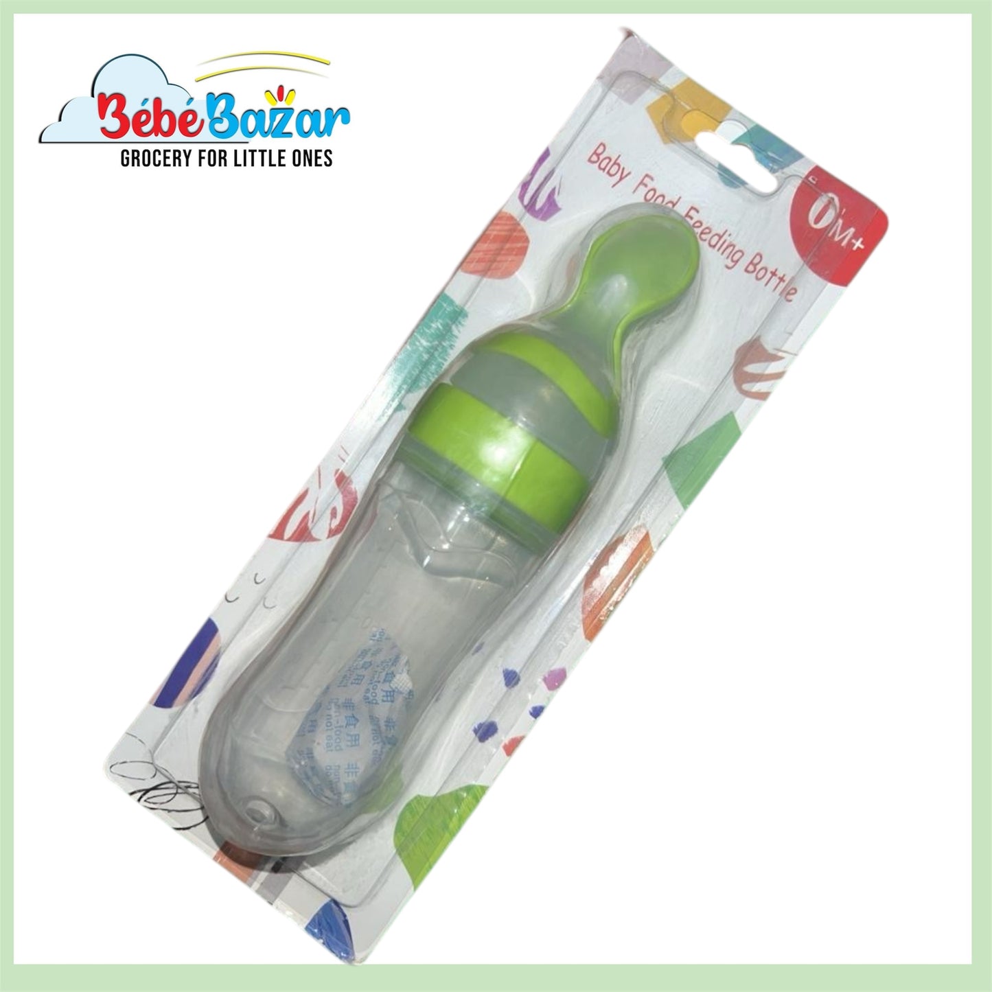 Baby Food Feeding Spoon Bottle