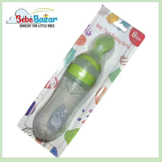 Baby Food Feeding Spoon Bottle