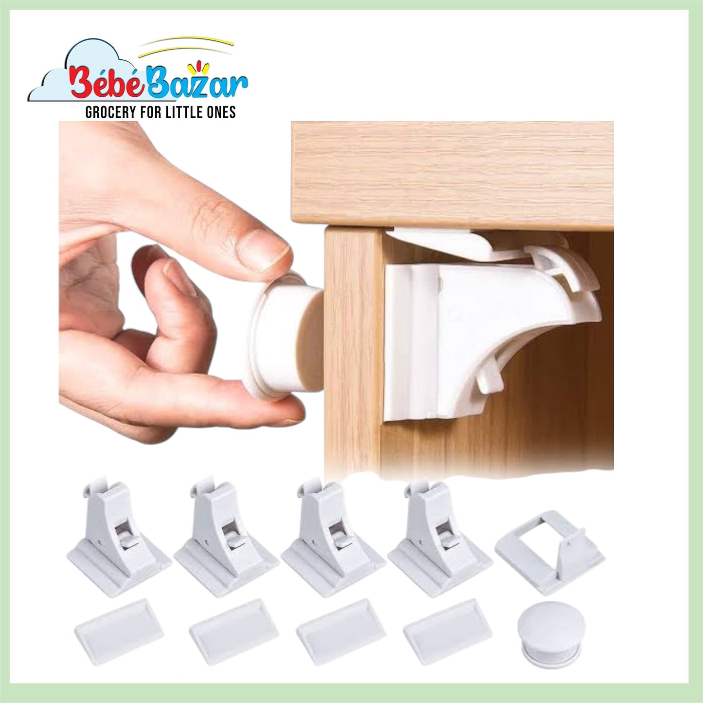 Baby Safety Drawer Lock | 4 lock + 1 Key