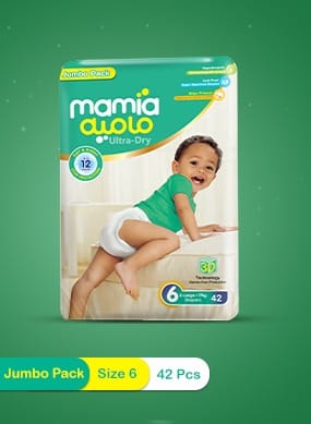 Mamia Diapers Size 6 XXL Jumbo Pack 42 Pcs