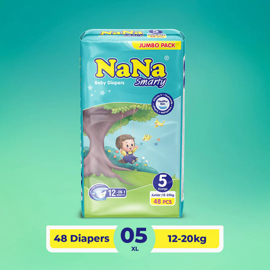 Nana Smarty Size 5 XL Jumbo Pack 48 Pcs