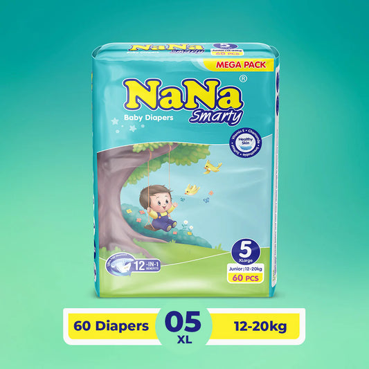 Nana Smarty Size 5 XL Mega Pack 60Pcs