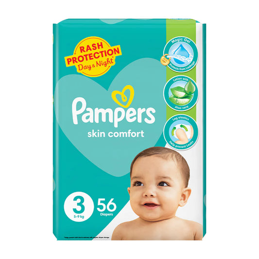 Pampers Size 3 Medium Diapers 56 Pcs