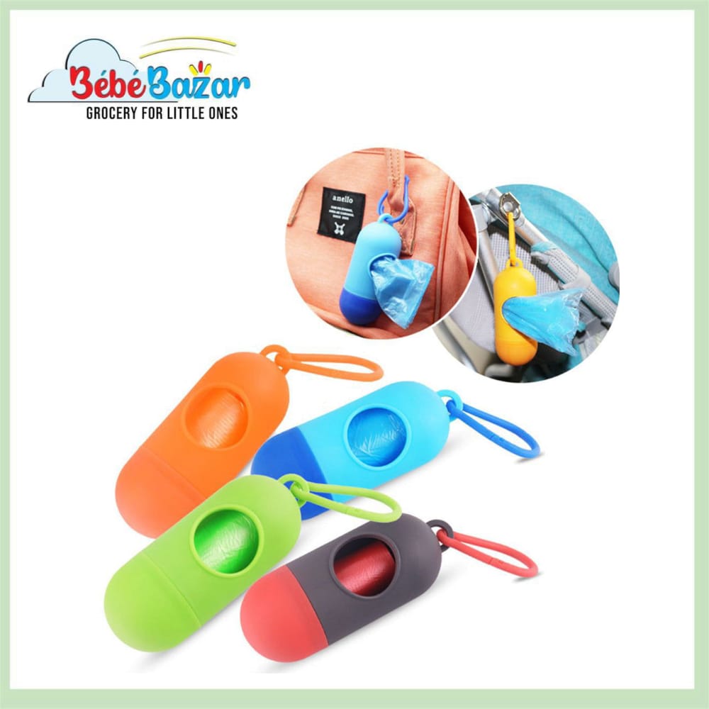 Baby Diaper Portable Dispenser | Waste Disposal Bag