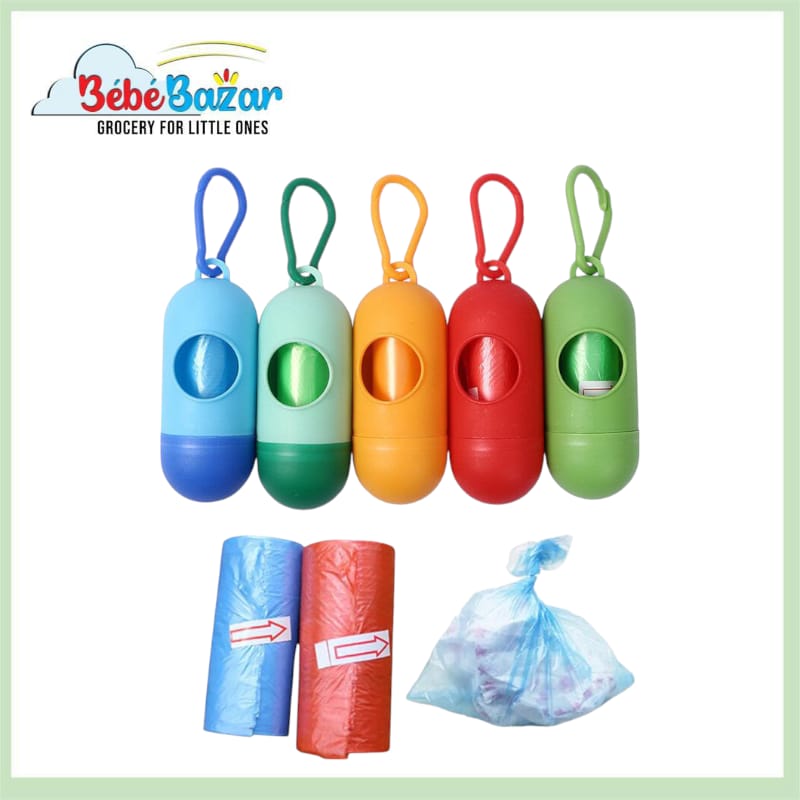 Baby Diaper Portable Dispenser | Waste Disposal Bag
